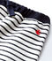 Baby-Hose aus Molton. weiss MARSHMALLOW/blau SMOKING